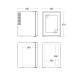 Bar refrigerator SCANDOMESTIC 43010034BGD10000
