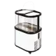 Cylindrical can display cabinet SCANDOMESTIC 34310111E10000