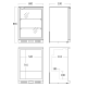 Refrigerated display cabinet SCANDOMESTIC 26311010000BB141HBA