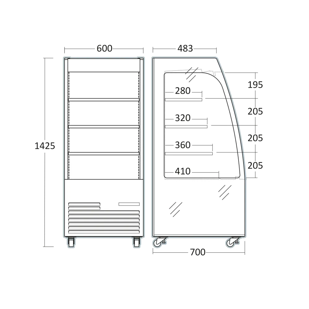 Customer impulse promotion area SCANDOMESTIC 263114OFC60B