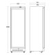 Refrigerated display cabinet SCANDOMESTIC 26311110000DC389WD