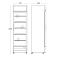 Refrigerated display cabinet SCANDOMESTIC 26310417E110000