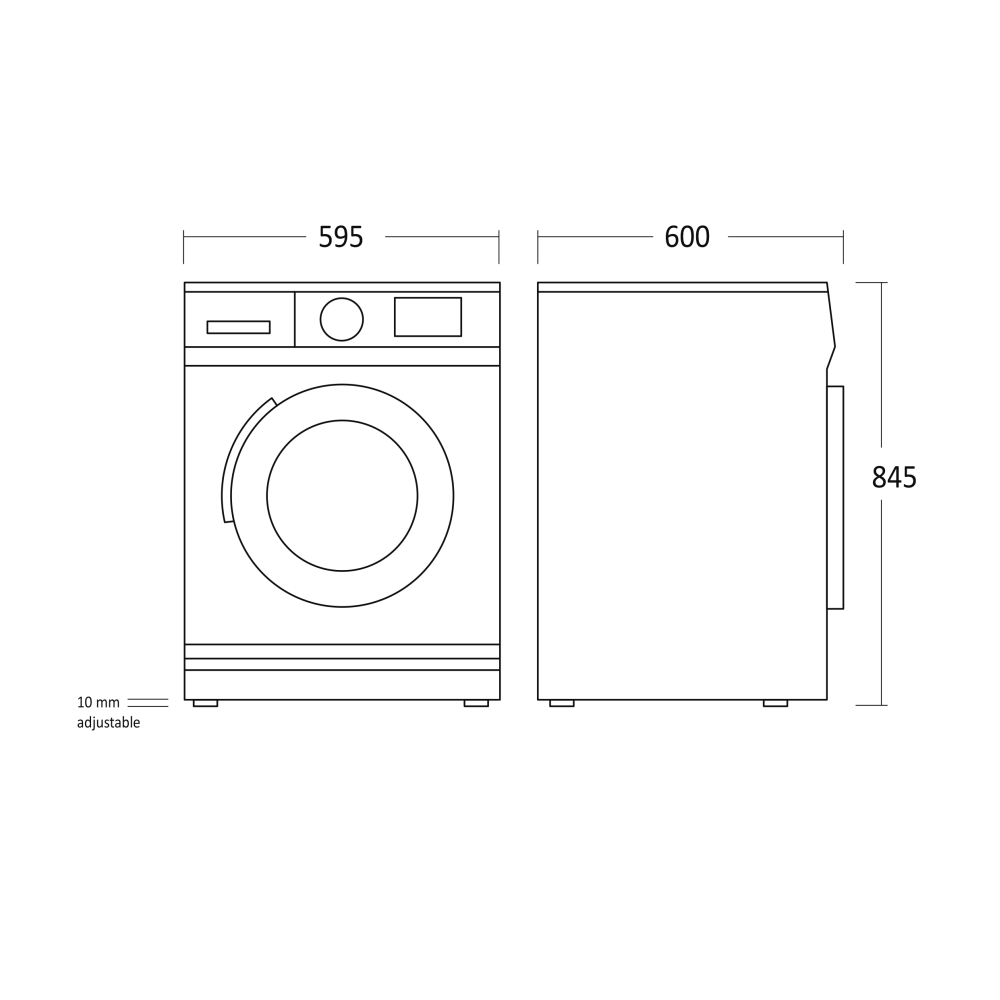Washing machine Scandomestic HOME 33151610000TDH28WE