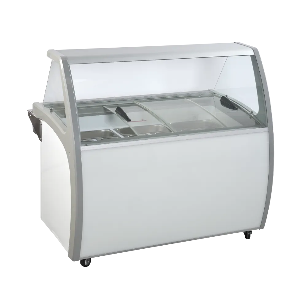 Chest freezer showcase SCANDOMESTIC 23424510000SIC9WB