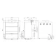 Pot washing machine KASTEL UK125/80EPIES