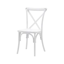 Wedding chair BHS-HoReCa KSL/CROSS-BACK.PW.020/HC/STM