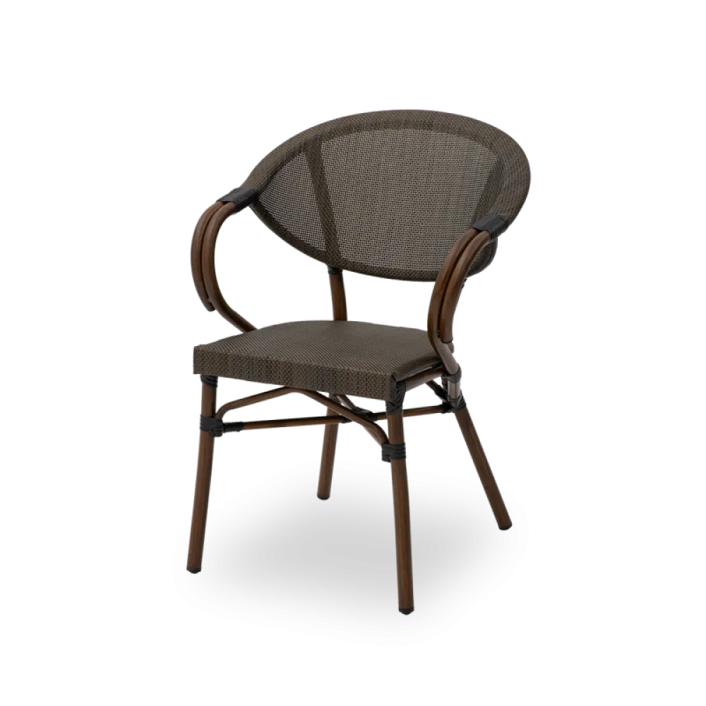 Outdoor chair BHS-HoReCa KOP/CAMILLO.TX.7001/HH/STM