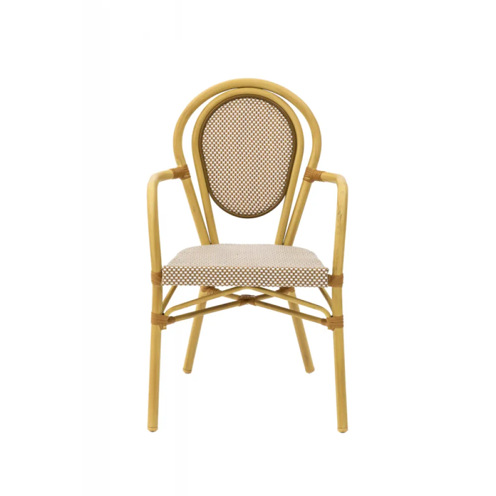 Outdoor chair BHS-HoReCa KOP/RICCARDO.ARM.TX.0377/HH/STM