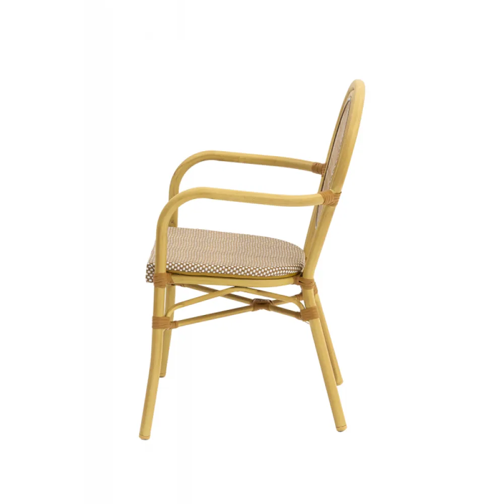 Outdoor chair BHS-HoReCa KOP/RICCARDO.ARM.TX.0377/HH/STM