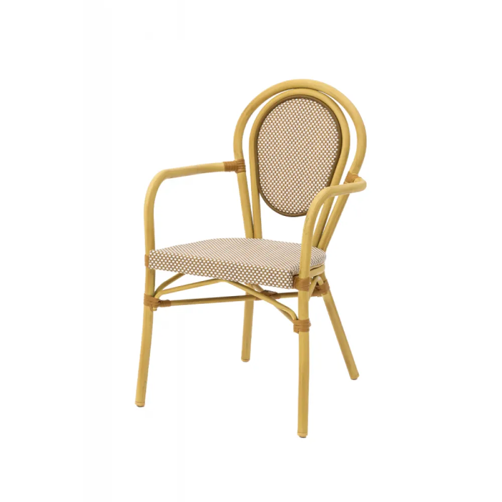 Outdoor chair BHS-HoReCa KOP/RICCARDO.ARM.TX.0377/HH/STM