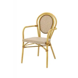 Outdoor chair BHS-HoReCa KOP/RICCARDO.ARM.TX.0377/HH/STM