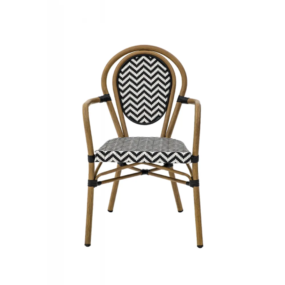 Outdoor chair BHS-HoReCa KOP/RICCARDO.ARM.TX.2963/HH/STM