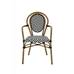Outdoor chair BHS-HoReCa KOP/RICCARDO.ARM.TX.2963/HH/STM