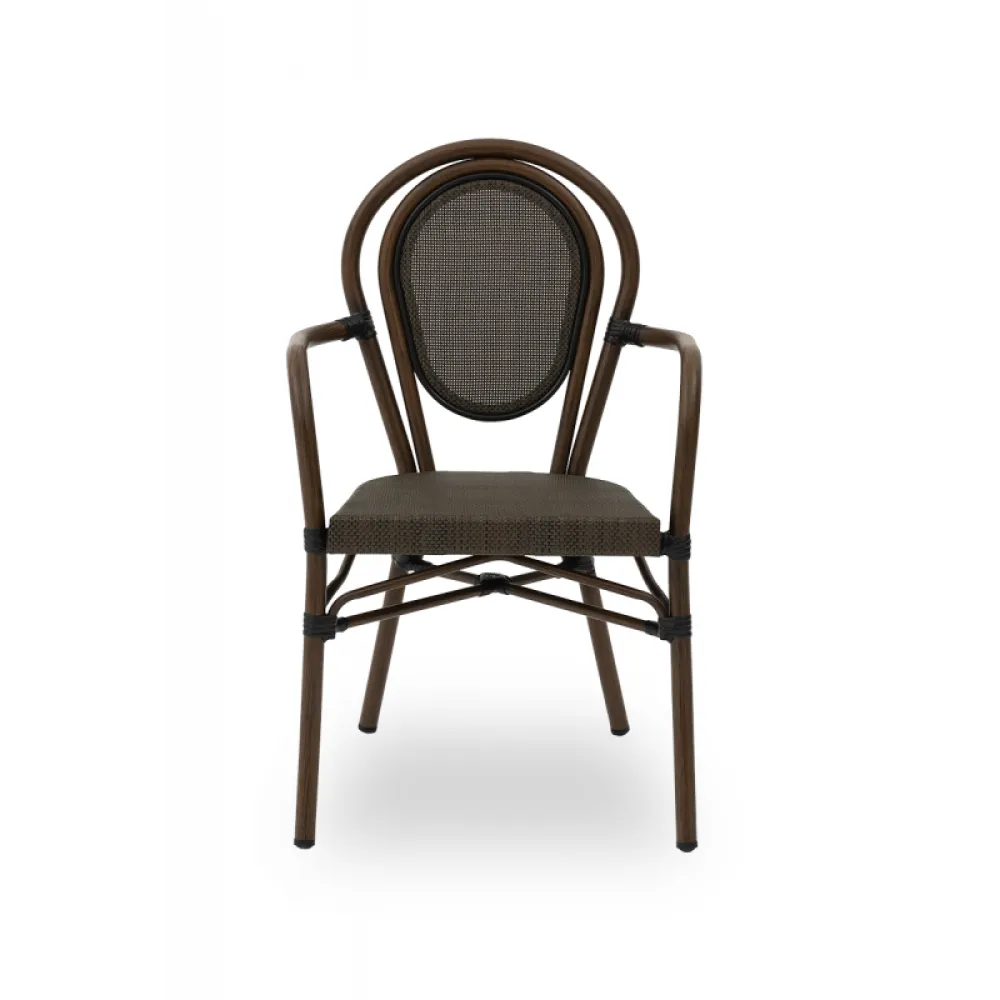 Outdoor chair BHS-HoReCa KOP/RICCARDO.ARM.TX.7001/HH/STM