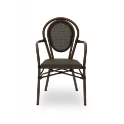 Outdoor chair BHS-HoReCa KOP/RICCARDO.ARM.TX.7001/HH/STM