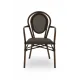 Outdoor chair BHS-HoReCa KOP/RICCARDO.ARM.TX.7001/HH/STM