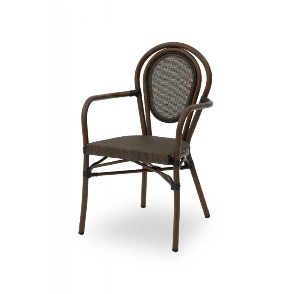 Outdoor chair BHS-HoReCa KOP/RICCARDO.ARM.TX.7001/HH/STM