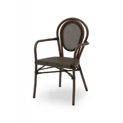 Outdoor chair BHS-HoReCa KOP/RICCARDO.ARM.TX.7001/HH/STM