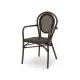 Outdoor chair BHS-HoReCa KOP/RICCARDO.ARM.TX.7001/HH/STM