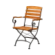 Outdoor chair BHS-HoReCa KOP/LARA.GRAND.01.10/VL/STM