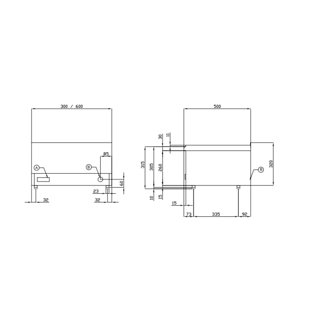 Electric cooktop for ships LOTUS 05036010