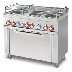 Electric stove with oven for ships LOTUS 06661051X