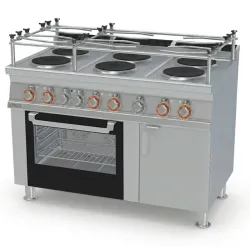 Electric stove with oven for ships LOTUS 0880123AX
