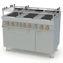 Electric stove with oven for ships LOTUS 08801231X
