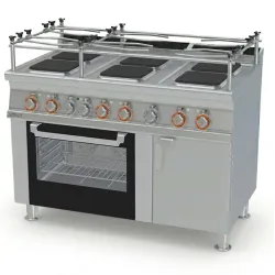 Electric stove with oven for ships LOTUS 0880123BX