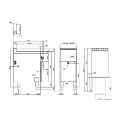 Electric Fryer for ships LOTUS 08090831X
