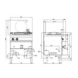 Electric boiling pot LOTUS 08160831