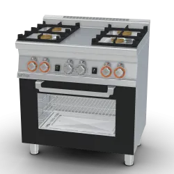 Gas stove with oven LOTUS 06680850