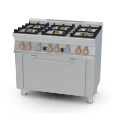 Gas stove with oven LOTUS 06681051