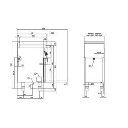 Gas stove with oven LOTUS 06791261