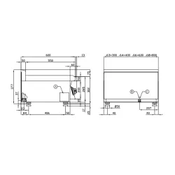 Gas griddle LOTUS 16230651