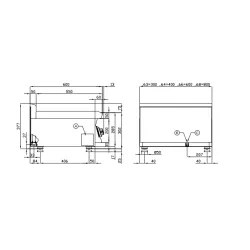 Gas griddle LOTUS 16230851