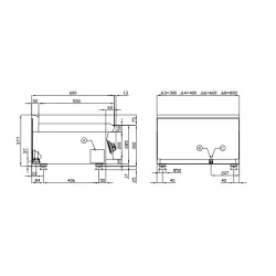 Gas griddle LOTUS 16231051