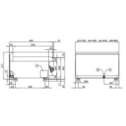 Gas griddle LOTUS 16230853