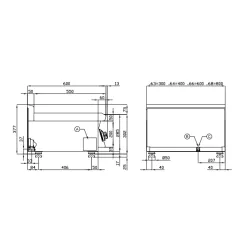 Gas griddle LOTUS 16230652