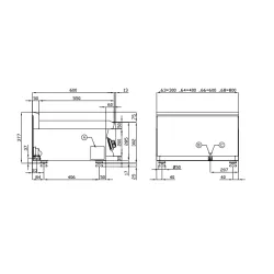 Gas griddle LOTUS 16230852