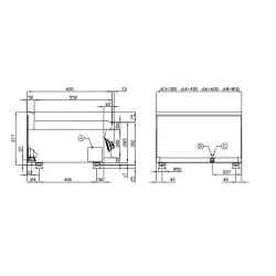 Gas griddle LOTUS 16231052