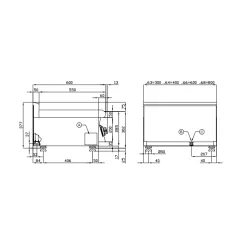 Gas griddle LOTUS 16250650
