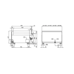 Gas griddle LOTUS 16250850