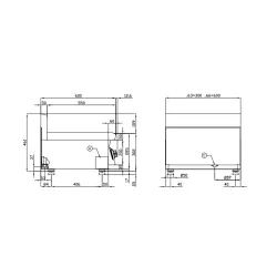 Gas fryer LOTUS 16260650