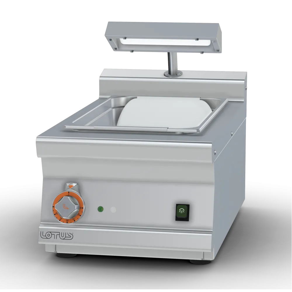 Electric griddle with infrared heater LOTUS 18040410