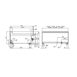 Gas griddle LOTUS 18230451