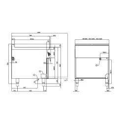 Electric cooker with oven LOTUS 09660831
