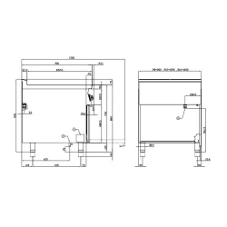 Electric cooker with oven LOTUS 09800831