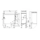 Electric hob with stand or neutral cabinet LOTUS 09031231
