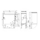 Electric hob with stand or neutral cabinet LOTUS 09030432